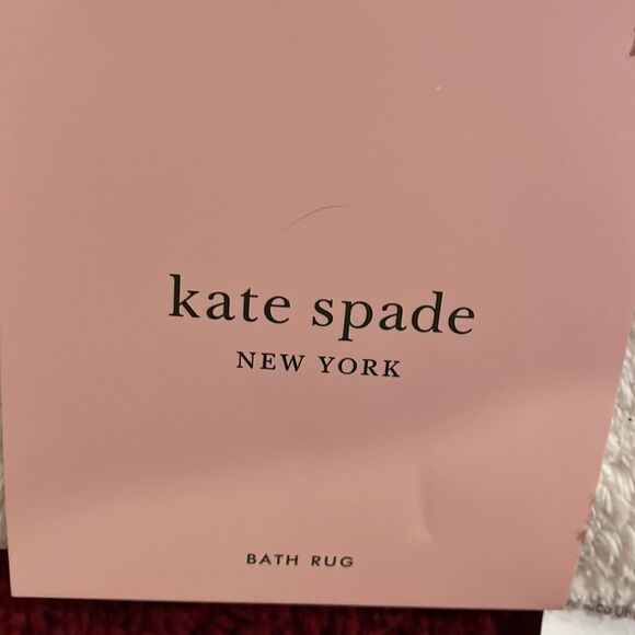 NWT Kate Spade bath rug - Picture 2 of 2